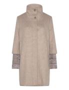 Coat Wool Uldjakke Jakke Beige Gerry Weber Edition