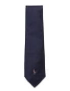 Polo Pony Silk Repp Tie Slips Navy Polo Ralph Lauren