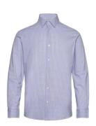 Bs Solomon Performance Fit Shirt Tops Shirts Business Blue Bruun & Stengade