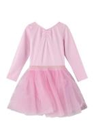 Nmfononaja Ls Gym Dress Dresses & Skirts Dresses Partydresses Pink Name It