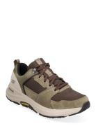 Mens Go Walk Outdoor - Massif Waterproof Sport Sneakers Low-top Sneakers Khaki Green Skechers