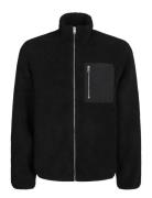 Jjebradley Teddy Jacket Noos Outerwear Jackets Anoraks Black Jack & J S