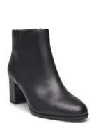 Freva55 Zip D Shoes Boots Ankle Boots Ankle Boots With Heel Black Clarks