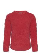 Tndiva Knit Pullover Tops Knitwear Pullovers Red The New