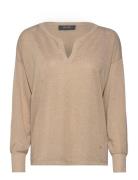 Mmkilana Ls Blouse Tops Blouses Long-sleeved Beige MOS MOSH