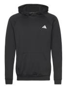 M Gg Sl Hd Sport Sweatshirts & Hoodies Hoodies Black Adidas Performance