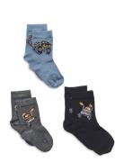 Sock Sb Monster Truck Socks & Tights Socks Navy Lindex