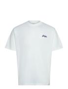 Wbbaine Escape Tee Tops T-Kortærmet Skjorte White Woodbird