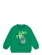 Sweater L/S Tops Sweatshirts & Hoodies Sweatshirts Green United Colors Of Benetton