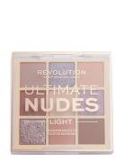 Revolution Ultimate Nudes Eyeshadow Palette Light Øjenskyggepalet Makeup Makeup Revolution