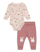 Set Wrap Body Trousers Forest Sets Sets With Body Pink Lindex