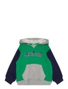 Sweater W/Hood Tops Sweatshirts & Hoodies Hoodies Multi/patterned United Colors Of Benetton