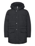 Rockie Utility Parka Parka Jakke Black Tommy Hilfiger