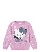 Nmfanna Hellokitty Sweat Bru Vde Tops Sweatshirts & Hoodies Sweatshirts Pink Name It