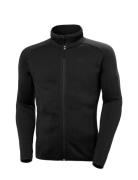 Varde Fleece Jacket 2.0 Tops Sweatshirts & Hoodies Fleeces & Midlayers Black Helly Hansen