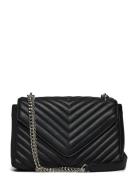 Quilted Shoulder Bag Bags Small Shoulder Bags-crossbody Bags Black Gina Tricot