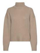 Kendra - Soft Lamb Tops Knitwear Turtleneck Brown Day Birger Et Mikkelsen