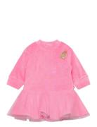 Dress Dresses & Skirts Dresses Casual Dresses Long-sleeved Casual Dresses Pink Billieblush