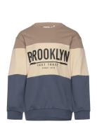 Nkmvemil Ls Nreg Sweat Bru Tops Sweatshirts & Hoodies Sweatshirts Blue Name It