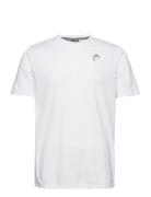 Club 22 Tech T-Shirt Men Sport T-Kortærmet Skjorte White Head