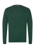 5/1 Roving Cotton-Lsl-Plo Designers Knitwear Round Necks Green Polo Ralph Lauren