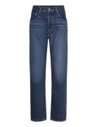 501 Crop Up We Go No Dx Bottoms Jeans Straight-regular Navy LEVI´S Women