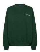 Vintage Fleece-Lsl-Sws Tops Sweatshirts & Hoodies Sweatshirts Green Polo Ralph Lauren