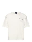 Relaxed Fit Logo Jersey T-Shirt Tops T-Kortærmet Skjorte White Polo Ralph Lauren