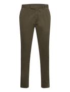 Jarrett Stretch Slim Fit Sateen Pant Bottoms Trousers Chinos Khaki Green Polo Ralph Lauren