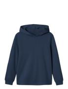 Nlnnizu Ls Bru Sweat W. Hood Noos Tops Sweatshirts & Hoodies Hoodies Navy LMTD