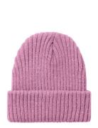 Nmfmilan Knit Beanie Glitter Accessories Headwear Hats Beanie Pink Name It