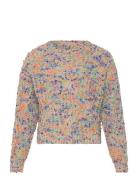 Kogluca Ls O-Neck Knt Tops Knitwear Pullovers Multi/patterned Kids Only