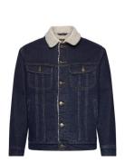 Sherpa Jacket Jakke Denimjakke Blue Lee Jeans