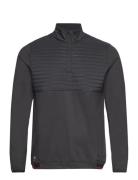 Mens Gleneagles Thermo Midlayer Sport Sweatshirts & Hoodies Fleeces & Midlayers Black Abacus