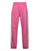 Mini Rodini Society Panel Sweatpants Bottoms Sweatpants Pink Mini Rodini