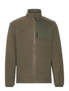 Adv Explore Pile Fleece Jacket M Tops Sweatshirts & Hoodies Fleeces & Midlayers Khaki Green Craft