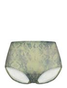 Softstretch Uw Bo. Full Brief Lingerie Panties High Waisted Panties Green CHANTELLE