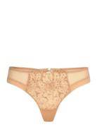 Fleurs Signature Co Bo. Tanga Std Lingerie Panties Brazilian Panties Beige CHANTELLE