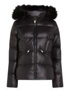 Mw Padded Real Down Jacket Foret Jakke Black Calvin Klein