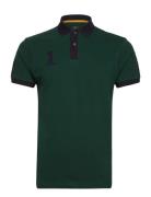 Heritage 1234 Polo Tops Polos Short-sleeved Green Hackett London