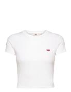 Essential Sporty Tee White + R Tops T-shirts & Tops Short-sleeved White LEVI´S Women