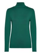 Slhanadi Rollneck Ls Tops T-shirts & Tops Long-sleeved Green Soaked In Luxury