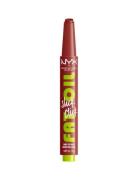 Nyx Professional Makeup Fat Oil Slick Click 04 Going Viral Lip Balm 2,3Ml Læbebehandling Nude NYX Professional Makeup