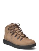 Hudson Road Mid Lace Up Waterproof Chukka Boot Medium Beige Nubuck Snørestøvler Beige Timberland