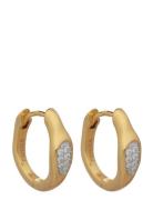 Onda Hoop Earrings Accessories Jewellery Earrings Hoops Gold PD Paola