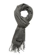 Jacsolid Woven Scarf Noos Accessories Scarves Winter Scarves Grey Jack & J S