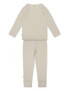 Emilio Homewear Set Pyjamassæt Cream That's Mine