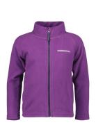 Monte Kids Fz 10 Sport Fleece Outerwear Fleece Jackets Purple Didriksons