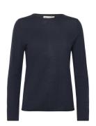 Pullover Long Sleeve Tops Knitwear Jumpers Navy Marc O'Polo