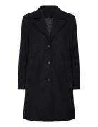 Slfnew Alma Wool Coat Noos Outerwear Coats Winter Coats Black Selected Femme